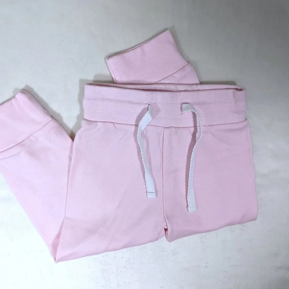 LovJoy Kids Joggers Toddler Sweatpants Pink Gray Purple 12-18 months NEW